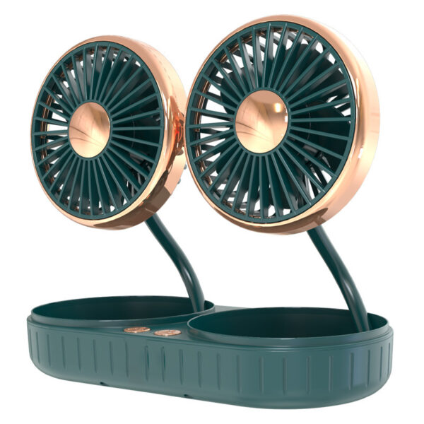 Double-Headed Car Fan