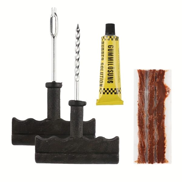 Car Tubeless Tire Puncture Repair Kit