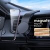 Car Dash Bendable Mount Phone Holder Wireless Charger