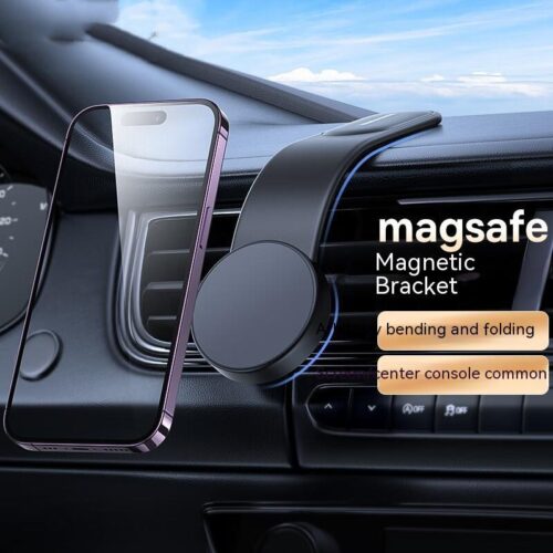 Car Dash Bendable Mount Phone Holder Wireless Charger