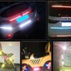 Car and motorcycle reflective stickers