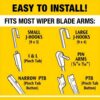 Automotive Replacement 26 Inch Windshield Wipers Blades
