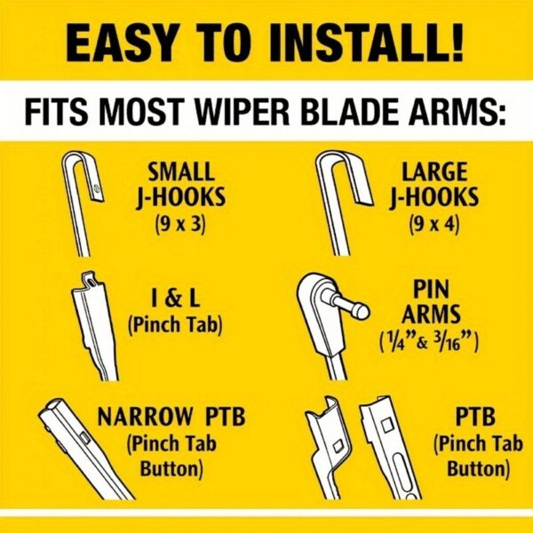 Automotive Replacement 26 Inch Windshield Wipers Blades