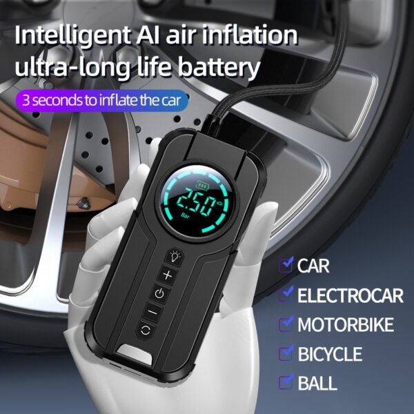 03964147-6ded-4345-a22d-88a5782e9361.jpg Wireless Portable Vehicle High-power Air Compressor