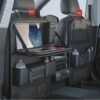 Car Back Seat Organizer With Foldable Table Tray PU Leather