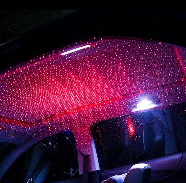 Car interior music sound control decorative lights