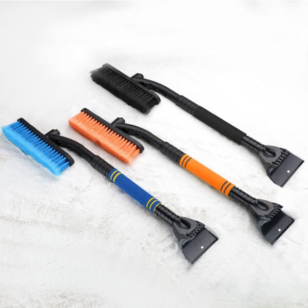 Car Windshield Extendable Cleaning Brush & Ice Scraper