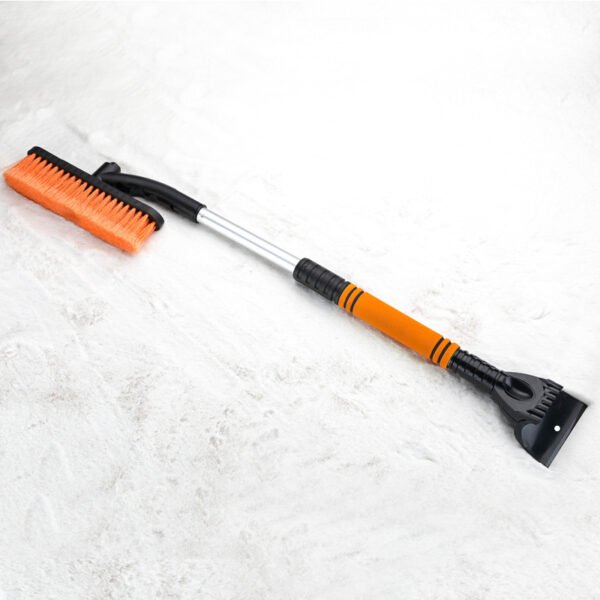 Car Windshield Extendable Cleaning Brush & Ice Scraper
