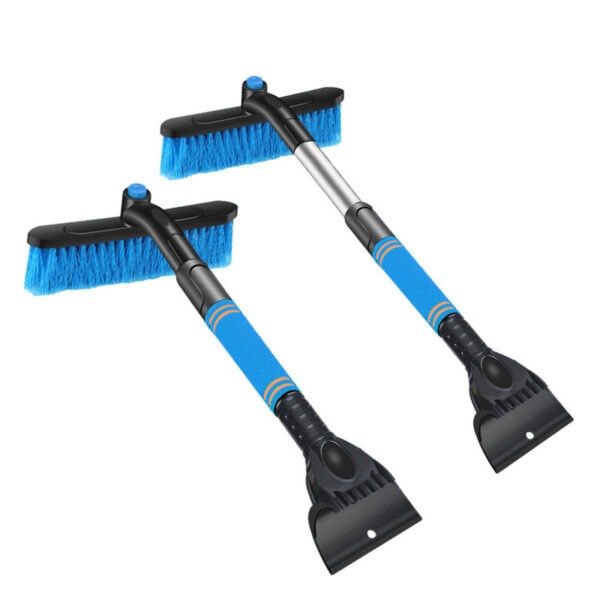 Car Windshield Extendable Cleaning Brush & Ice Scraper