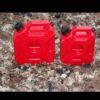 Plastic petrol container