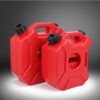 Plastic petrol container