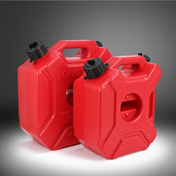 Plastic petrol container
