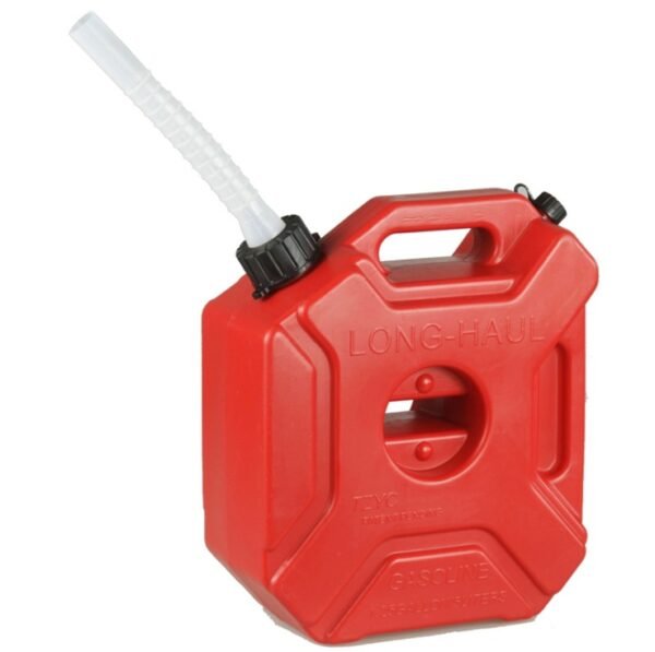 Plastic petrol container