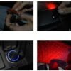 Car interior music sound control decorative lights