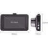 1080P High Resolution Video Car 140 Degree Wide Angle Camera Night Vision Recorder