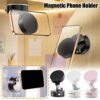 Magnetic Vacuum Car Smart Phone Holder Foldable Suction Cup