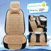 Summer Minimalist Ice Silk Car Seat Cover