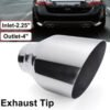 3154229460505.jpg Single Layer Straight Side Bevel Car Exhaust Pipe