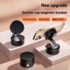 Magnetic Vacuum Car Smart Phone Holder Foldable Suction Cup