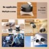 Magnetic Vacuum Car Smart Phone Holder Foldable Suction Cup