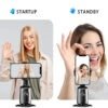 AI Smart 360 Auto Face Tracking Phone Holder For Smartphone Video