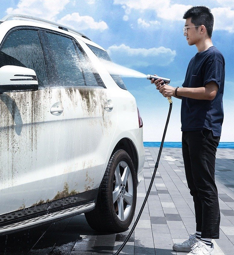 High-pressure car wash water gun nozzle