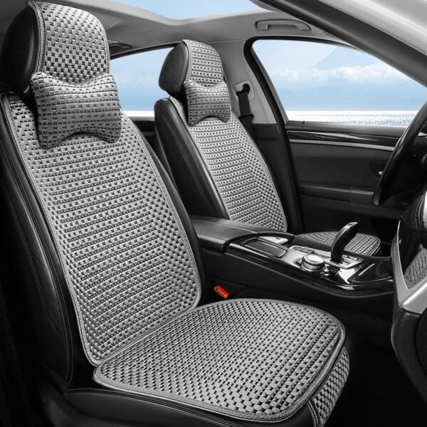 Summer Minimalist Ice Silk Car Seat Cover