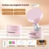 Magnetic Vacuum Car Smart Phone Holder Foldable Suction Cup