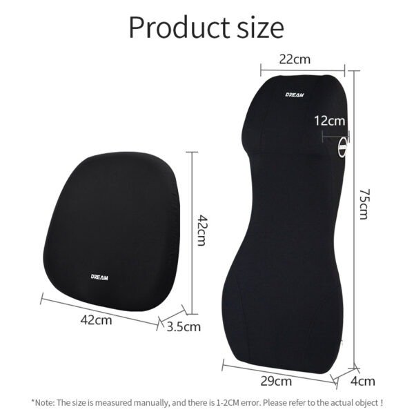 Automotive Cushion Headrest Memory Foam