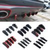 Automotive Universal Triangle Rear Spoiler Carbon Fiber