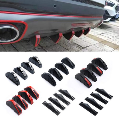 51701132-1401-485a-958f-7ae0623fc97b.jpg Automotive Universal Triangle Rear Spoiler Carbon Fiber
