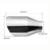 669611667919.jpg Single Layer Straight Side Bevel Car Exhaust Pipe