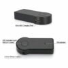 Car Bluetooth Music Receiver Universal 3.5mm Audio Adapter With Mic For Phone MP3