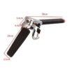 Car steering wheel anti-theft lock