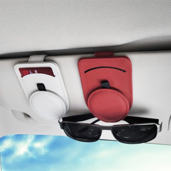 Car Sunglasses Holder Sun Visor Clip