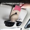 Car Sunglasses Holder Sun Visor Clip