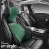 Memory Foam Hydrophobic Lumbar Support Pillow Car Headrest