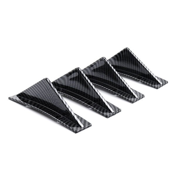 Automotive Universal Triangle Rear Spoiler Carbon Fiber