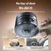 Magnetic Vacuum Car Smart Phone Holder Foldable Suction Cup