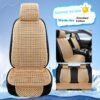 Summer Minimalist Ice Silk Car Seat Cover