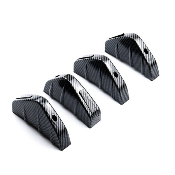 Automotive Universal Triangle Rear Spoiler Carbon Fiber
