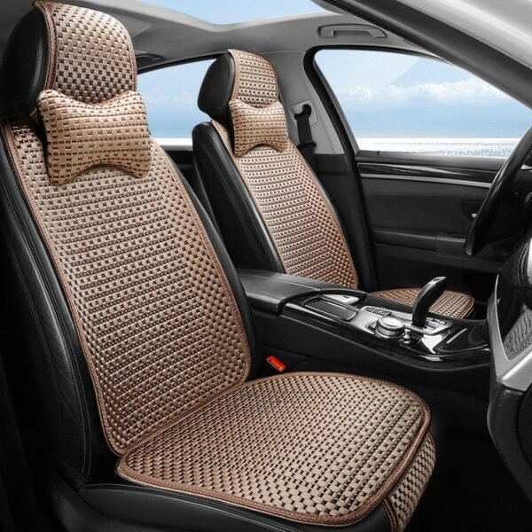 Summer Minimalist Ice Silk Car Seat Cover