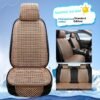 Summer Minimalist Ice Silk Car Seat Cover