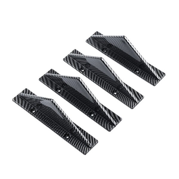 Automotive Universal Triangle Rear Spoiler Carbon Fiber