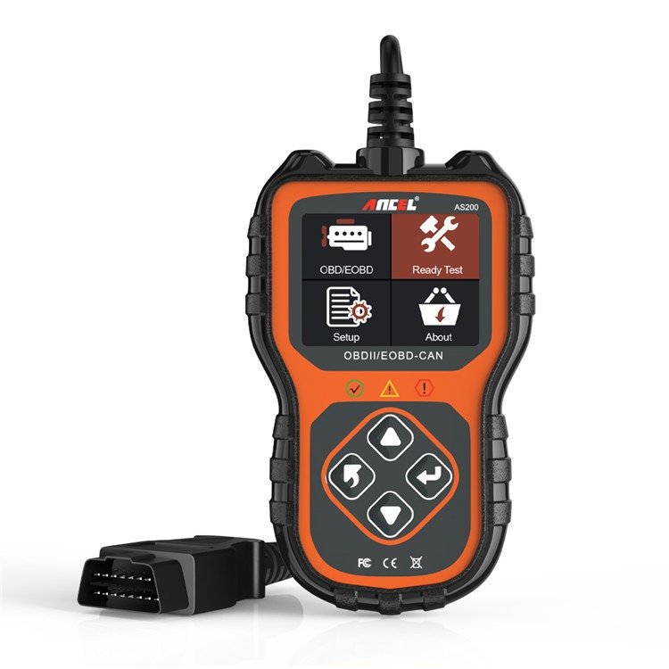 Ancel As200 OBDII Scanner Car Diagnostic Multilingual