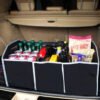 Car Folding Multi-Pocket Trunk Organizer