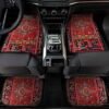 Vintage Bohemian Style Car Floor Mat