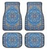 Vintage Bohemian Style Car Floor Mat