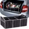 Car Folding Multi-Pocket Trunk Organizer