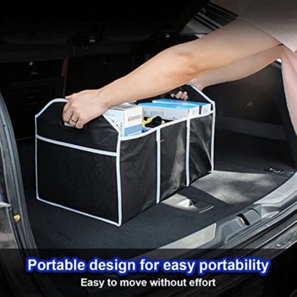 Car Folding Multi-Pocket Trunk Organizer